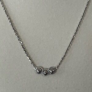 Officina Bernardi .925 Sterling Silver “Moon” Necklace